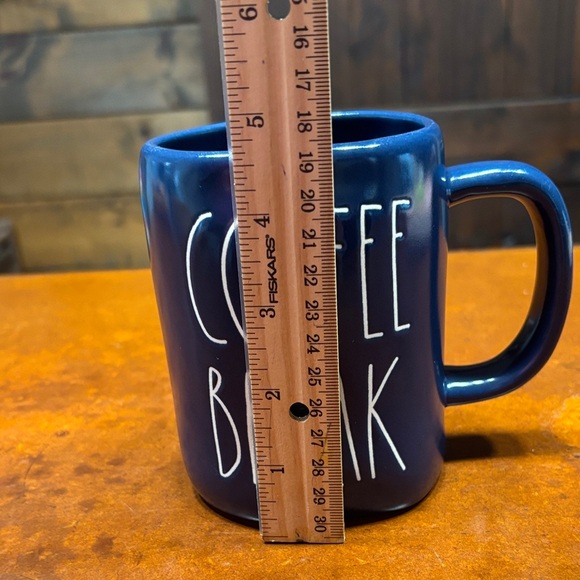 Rae Dunn Blue Coffee Mug - Coffee Break - Picture 4 of 5